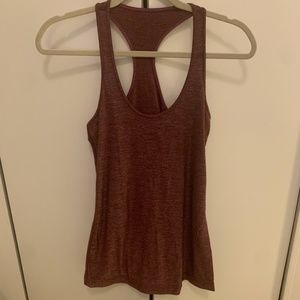 Lulu Lemon Burgundy Athletic Top